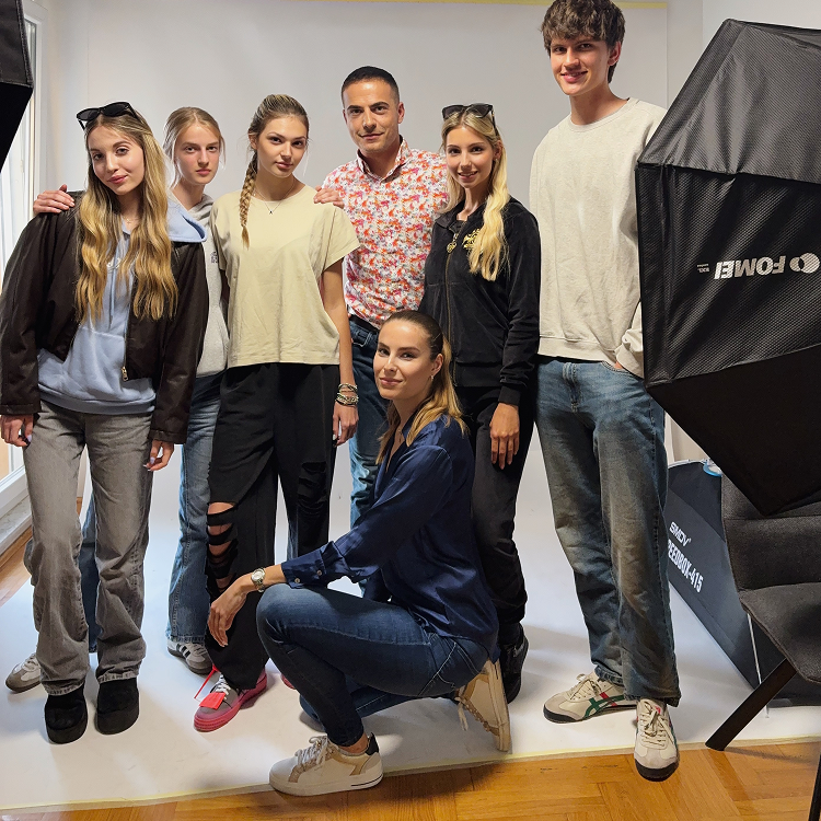 Adrian De Vrgna na radionici medijskog treninga s Models by Danijela Galeković